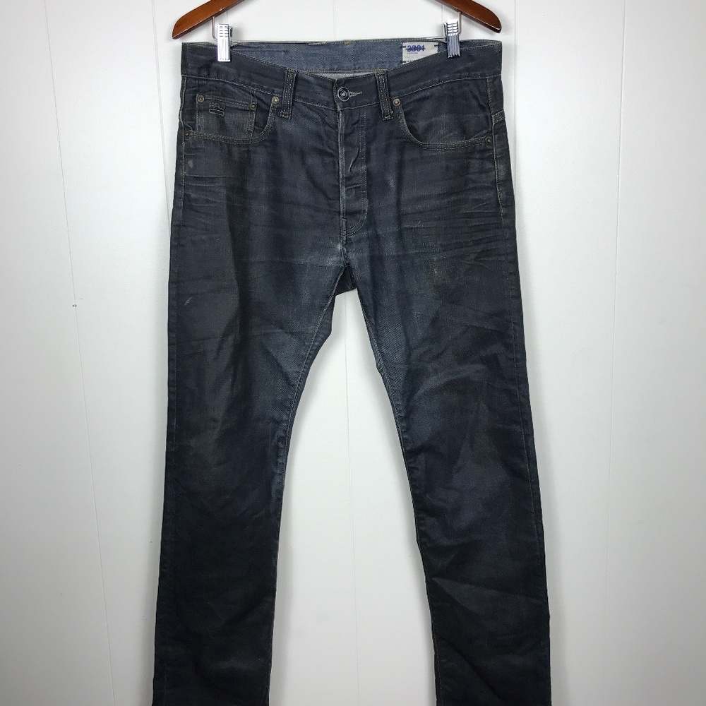 G Star | 3301 Slim Jeans | B6 - Picture 4 of 8